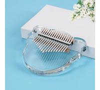 LVYUDS Piano De Pulgar Kalimba Transparente, Juego De Piano De Dedo Acrílico, Thumb Piano Con Forma De Animal De Cristal (Color : B)