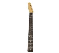 LVYUDS Revés 22 Trastes 26.3 Pulgadas Mástil de Guitarra, Arce Acabado Guitarra Vástago Adecuado para TL Mástil de Guitarra Eléctrica Reemplazo(Brown)