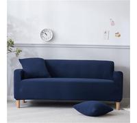 LVYUDS Todo Incluido Funda Sofa Texturizada Antideslizante Elástica Protector Lavables Poliéster Impermeables A Prueba De Polvo Cubre Sofa para Barandillas Esquinas(Azul,Pillowcase(40 * 40cm))