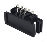 LVYXON Adaptador de batería compatible con Dewalt de 20 V y 18 V para conectores de cable de la serie DCB - Kit de conversión de energía protegido por fusible de 30 A para bricolaje robótica, juguetes