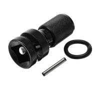 LVYXON Adaptador de enchufe de llave de 1/2 a 1/4, broca de viento, cubierta de resorte, llave inglesa, convertidor de enchufe de trinquete hexagonal