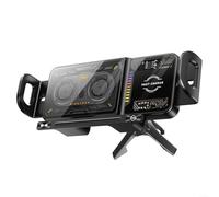 LVYXON Cargador de coche inalámbrico Soporte 15W Carga rápida para Samsung para Z Fold para Z Flip con 360 grados de colocación segura ABS PC Material negro 15x6.8x7cm para vehículos del Reino Unido