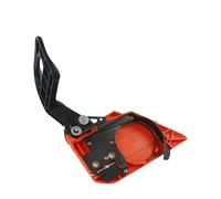 LVYXON Cubierta de repuesto para piñón de embrague y mango de freno para motosierra SX62 de 62 cc, negro y naranja