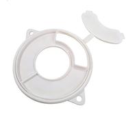 LVYXON Cubierta protectora de silicona contra salpicaduras para cuenco mezclador de 4.5 a 5 cuartos de galón, tapa a prueba de polvo de grado alimenticio para prueba de masa y mezcla, color rojo