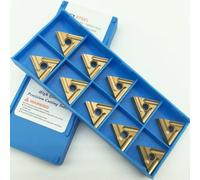 LVYXON Insertos indexables de carburo TNMG160404R-S, paquete de 10 piezas para metalurgia y torneado CNC, para TNMG331, alta resistencia de agarre y durabilidad para entornos de mecanizado versátiles