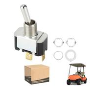 LVYXON Interruptor de palanca eléctrico 10L0L para carrito de golf, interruptor de alimentación SPST de doble pin compatible con modelos G19 G22 G29