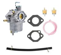 LVYXON Kit de carburador 15003-2647 para Kawasaki FE290D FE290R HF100A motor de 4 tiempos, pieza de repuesto de metal con control preciso de mezcla de combustible y aire