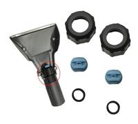 LVYXON Kit de tuercas de boquilla de repuesto para KARCHER PUZZI 8/1, 10/1, 100, 200-2 boquillas + 2 tuercas + 2 anillos de sellado, modelo 4.130-001.0