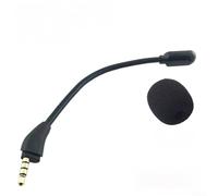 LVYXON Micrófono de repuesto para auriculares Cloud III Gaming - Micrófono Boom con cancelación de ruido con brazo flexible, conector de 3.5 mm, chat de voz claro para PC y consola, color negro