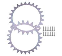 LVYXON Picos robóticos de acero inoxidable para cortacésped Worx para tracción Landroid S/M