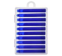 LVZONGXIN. 10 cartuchos de tinta borrables para pluma estilográfica de cartuchos de tinta LVZONGXIN I Paquete de recambio de cartuchos de tinta azul real I Erasable Fountain Pen I tinta borrable