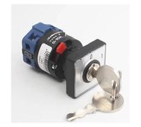 LW26-10 C02/1 Two Gear 10A 690V Single Hole 16mm Key Power Cut-off Rotary Cam Switch Conversion Controls Switches