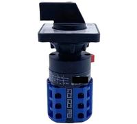 LW26-20S Interruptor de leva de 22 mm 20 A YMW26(Key Plate YS3,2P 8Terminals)