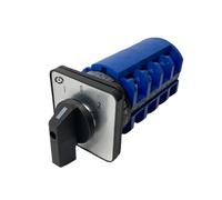 LW26-63 DIN Rail Mounted Multi Position Rotary Cam Switch 690V 63A 4 Pole Changeover Cam Switch YMW26 LW28(Off-ON)