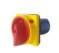 LW26GS Electrical Changeover Selector 3 Poles 20A 2 Position ON-Off with Padlock Panel Isolator Rotary Cam Switch YMW26-20/3GS Controls Switches