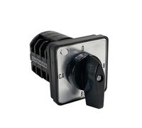 LW8-10YH3/3 Voltímetro de conversión trifásico 11 A con interruptor leva rotativo transferencia universal