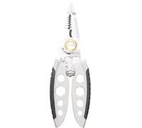 Lwaviwer 7 alicates pelacables multiusos, pelacables eléctricos resistentes, pelacables y crimpadora, 1 paquete