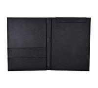 Lwaviwer de Pu Bloc de Notas A4 Escritura Portapapeles Clip Juntas Reunión el Documento de Organizador de Archivos de Papel Carpetas de Almacenamiento Reanudar Imanes Clips de Firma