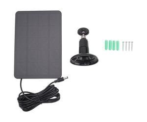 Lwaviwer Panel solar para cámara de anillo para panel solar de anillo de 6 W para cámara de anillo, panel solar para batería de anillo