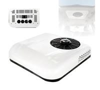 LwiftGal Aire Acondicionado De Estacionamiento De 12v/24v para Minivans,Casas Rodantes, Camiones Y Caravanas - Funcionamiento Silencioso,ProteccióN AutomáTica contra Bajo Voltaje 24V-Cooling