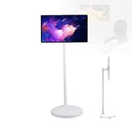 LwiftGal Pantalla Inteligente PortáTil De 24 Pulgadas, Monitor TáCtil Giratorio, BateríA Integrada, Soporte De TV MóVil, Alta Ram, para Fitness, Juegos Y Uso Al Aire Libre. 8G+128G