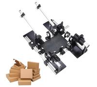 LwiftGal Plantilla De Plegado para Cajas De EnvíO:Mejora La el Embalaje,con Abrazadera Deslizante,AlineacióN Precisa,TamañO Ajustable para La Industria del Embalaje Length≤25cm-Width≤35cm