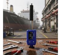 LwiftGal Probador De Dureza Metal PortáTil Digital para Acero, MedicióN De PrecisióN De 360°, Los Datos De Doble Bobina Son MáS Estables, para Industrias LS252D