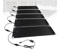 LwiftGal Tapete para Derretir Nieve para Exteriores, Tapetes Calefactados para Derretir Nieve, Alfombra Calefactada Antideslizante para Hielo Y Nieve con Cable De AlimentacióN 5pcs-25 * 76cm