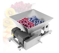 LwiftGal Trituradora EléCtrica De Frutas - Trituradora De Manzanas Y Uvas con Tolva De 4 L Y Rendimiento De 20 Kg/H para Un Procesamiento Eficiente De Verduras Y AzúCar Moreno.