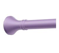 LWJSOCP Barra para Cortinas sin taladrar, telescópica Ajustable, 33 mm de diámetro, Barra Extensible para Cortinas de Ventana de fácil instalación (Morado, 210-300 cm)