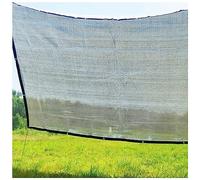 LWJSOCP Malla de Sombra Aluminet con Ojales - Protección UV del 85%, Reflectante del Calor, Parasol de Aluminio para Techo de Coche, Ventana, toldo para Patio - 1 m, 2 m, 3 m, 4 m