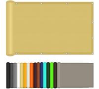 LWJSOCP Malla de Sombra con protección UV de 290x480 cm - 98% de protección Solar, Cubierta de protección contra el Calor con Ojales y cordón Ajustable para Jardines, Balcones, Patios y pi