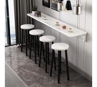 LWJSOCP Mesa de Comedor Plegable de Pared Que Ahorra Espacio, Ideal como Barra de Cocina o Escritorio Colgante para Espacios pequeños. Mesa de Pared Elegante y versátil para Comer, Trabajar o estudi