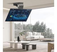 LWJSOCP Soporte de Pared para Monitor de TV, Soporte de Pared para TV, Soporte de TV motorizado, Soporte de TV motorizado para televisores de 50 a 90 Pulgadas, Elevador de TV Oculto abatib