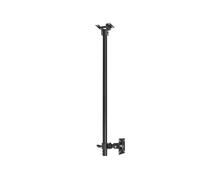 LWJSOCP Soporte de TV de Techo Ajustable - Soporte para Monitor, Elevador de TV, rotación de 360 Grados, inclinación y Giro, Compatible con televisores de 12 a 27 Pulgadas, Apto para Techo