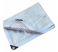 LWJSOCP Toldo de Aluminio de 3x5 m con protección UV para jardín, Camping, Piscina. Incluye Ojales. Malla de Sombra Duradera para Uso Exterior.