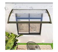 LWJSOCP Toldo para Puerta de Entrada, con Fregadero Grande, toldo arqueado para Patio o jardín, Resistente al Calor e Impermeable, tamaño Personalizado (Color: Dorado, tamaño: 60x130cm)