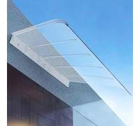 LWJSOCP Toldo para Puerta, toldo Exterior de 40,6 x 119,9 cm para Entrada, Patio y Ventana, toldo Resistente a la Intemperie, toldos pequeños para Puertas y Ventanas.