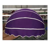 LWJSOCP Toldo Tipo Domo de Lona para Ventana, Cubierta de Tela para Patio Exterior, Resistente a los Rayos UV y al Agua, Parasol Plegable de poliéster, fácil de Instalar, para terraza, Bal