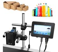 lwjunmm Impresora Pequeña Codificadora De Inyección De Tinta,Máquina De Codificación Automática Línea De Montaje En Línea Máquina De Codificación,25.4mm