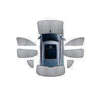 LWKJDHS Cortina Parasol Coche Completo para BMW 3 Series E46 1999-2004, Aislamiento Térmico Protección UV Parasol Ventana Lateral Accesorio Automóvil,A-8 Pieces