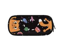 LWLFC Estuche Escolar Niña 10 Años Negro Estuches Escolares o Cartucheras - Estojo con Compartimientos para Lápices, Bolígrafos, Tijeras - Material Resistente