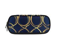 LWLFC Estuche Escolar Niña 12 Años Hilo Dorado Estuches Escolares o Cartucheras - Estojo con Compartimientos para Lápices, Bolígrafos, Tijeras - Material Resistente