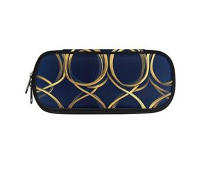 LWLFC Estuche Escolar Niña 12 Años Hilo Dorado Estuches Escolares o Cartucheras - Estojo con Compartimientos para Lápices, Bolígrafos, Tijeras - Material Resistente