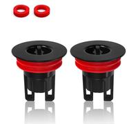 LWLWA 2 Piezas Tapon Ducha Olores, Núcleo Drenaje Piso Desodorante con Anillo Sellado, Desague Ducha Magnético Flotante, para Desagües Piso Cocina y Baño 28-45 mm