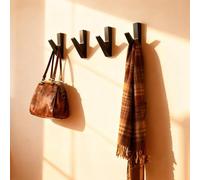 LWLWA 4 Piezas Gancho Pared, Aleación Aluminio Coat Hooks, Proceso Pintura Multicapa Colgadores Pared, con Tubo Expansión, para Chaquetas, Abrigos, Bufandas, Toallas, Bolsos