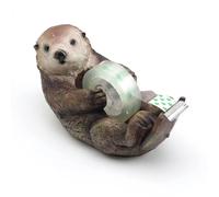 LWLWA Dispensador Cinta Adhesiva, Resina Portacelo, Lindo Material Oficina, Viene con un Rollo de Cinta, para Oficina, Escuela o Como Regalo