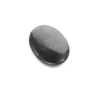 LWQCHW Shungite - Piedra de preocupación para el pulgar para angustia, estrés, piedras de equilibrio relajantes y relajantes para meditación, alivio del estrés, piedras curativas y cristales para
