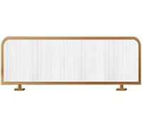 LwsCUiH Panel Divisor de privacidad de Mesa de Restaurante de Metal for áreas de Comedor Mampara divisoria de encimera de Hierro(B,50x80cm/19.68x31.49in)