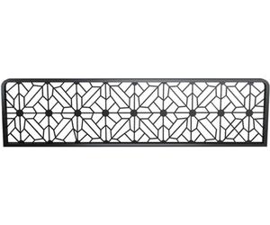 LwsCUiH Valla divisoria Decorativa de Arte de Hierro for áreas de Comedor Valla Baja Hueca de 30 cm Ideal for restaurantes y oficinas(110cm)